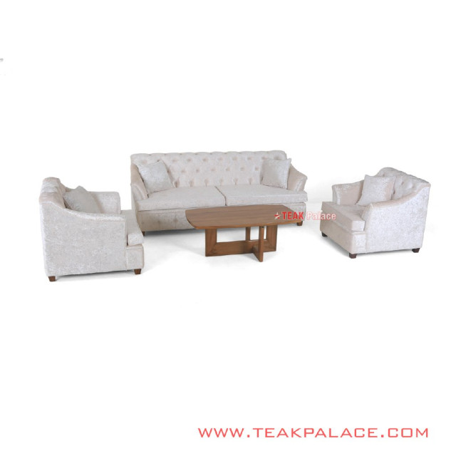 Sofa Set Minimalis 311 Putih seri Musi Sofa Set Minimalis 311 Putih seri Musi