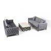 Sofa Modern Bulgari Set 33 Abu-Abu Sofa Modern Bulgari Set 33 Abu-Abu