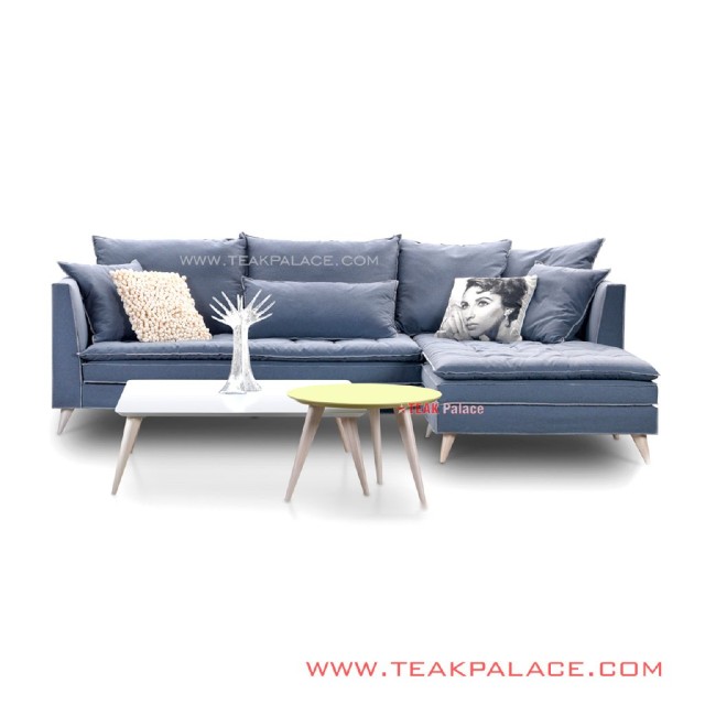 Sofa Sudut Shabby Seri Audry Sofa Sudut Shabby Seri Audry