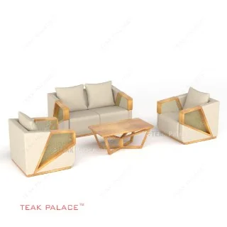 Kursi Tamu Minimalis Kayu Jati Rotan Xander 211 Kursi Tamu Minimalis Kayu Jati Rotan Xander 211