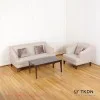 Sofa 21 Murah Tabanan Krem TKDN Terbaru