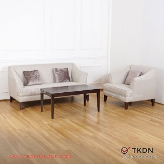 Sofa 21 Murah Tabanan Krem TKDN Terbaru