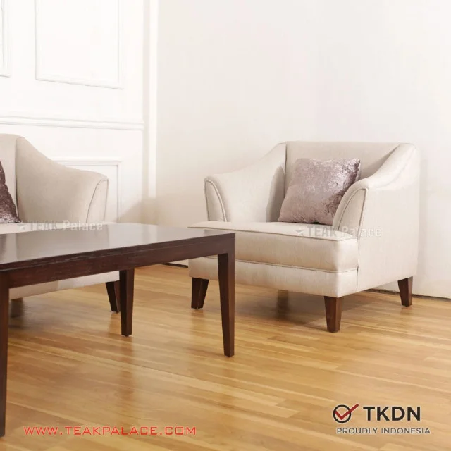 Sofa Modern 211 Tabanan Krem TKDN