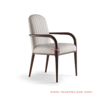 Kursi Teras Jati Modern Seri Jihan White