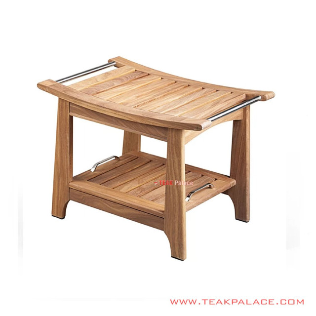 Bangku Stool Kayu Jati Modern Minimalis Bajo Bangku Stool Kayu Jati Modern Minimalis Bajo