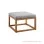 Stool Anambas Dolphin Minimalis Salak Brown