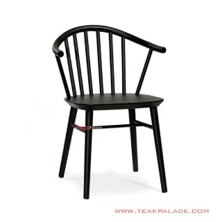 Kursi Taman Kawei Hitam Minimalis