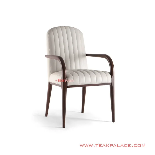 Kursi Teras Jati Modern Seri Jihan White Kursi Teras Jati Modern Seri Jihan White