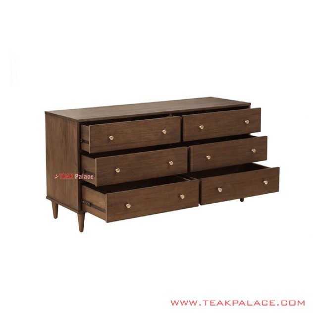 Buffet Laci Minimalis Jati Salak Brown Seri Liverpool Buffet Laci Minimalis Jati Salak Brown Seri Liverpool