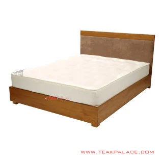 Dipan Tempat Tidur Minimalis Kayu Jati Seri Lion