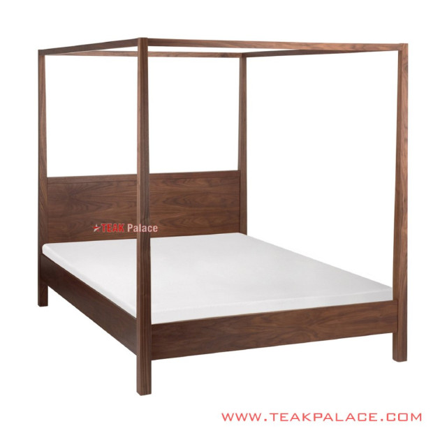 Ranjang Kayu Jati Minimalis Kanopi Luxius Ranjang Kayu Jati Minimalis Kanopi Luxius