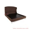 Tempat Tidur Kayu Jati Moderen Minimalis Coklat seri Evelyn Tempat Tidur Kayu Jati Moderen Minimalis Coklat seri Evelyn