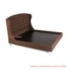 Tempat Tidur Kayu Jati Moderen Minimalis Coklat seri Evelyn Tempat Tidur Kayu Jati Moderen Minimalis Coklat seri Evelyn