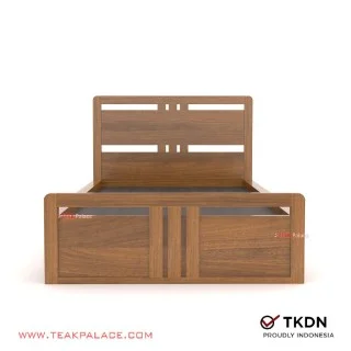 Dipan Anak remaja Minimalis Single 2 Laci Jati Devana 100