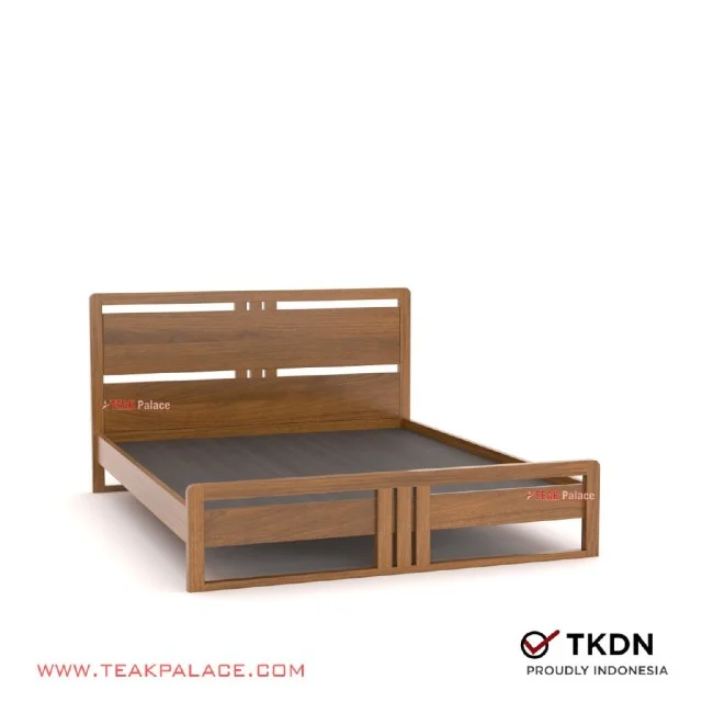 Dipan Queen Size Minimalis Jati Devana 160 Dipan Queen Size Minimalis Jati Devana 160