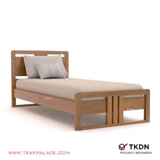 Tempat Tidur Anak Remaja Model Minimalis Kayu Jati Devana 90 Tempat Tidur Anak Remaja Model Minimalis Kayu Jati Devana 90