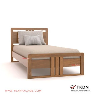 Tempat Tidur Anak Remaja Model Minimalis Kayu Jati Devana 90 Tempat Tidur Anak Remaja Model Minimalis Kayu Jati Devana 90
