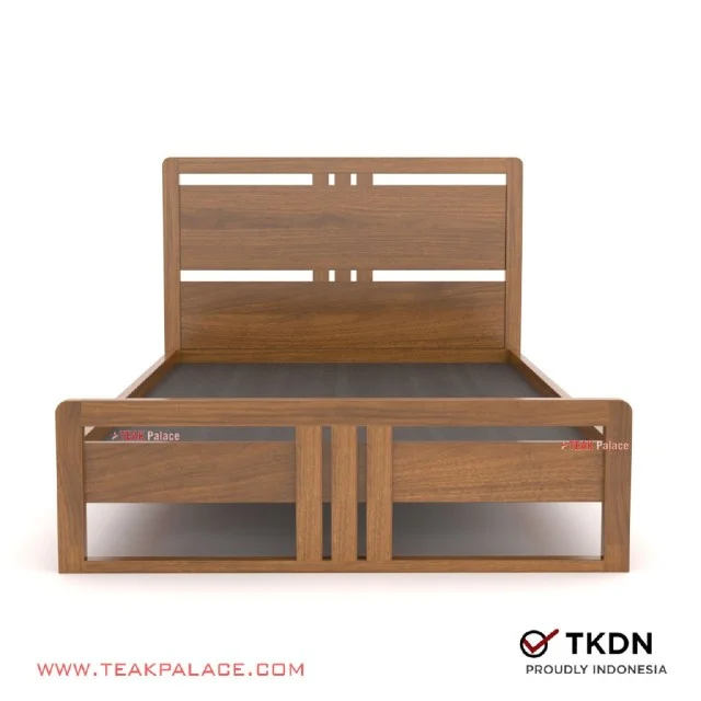 Dipan Single Minimalis Kayu Jati Seri Devana 120x200