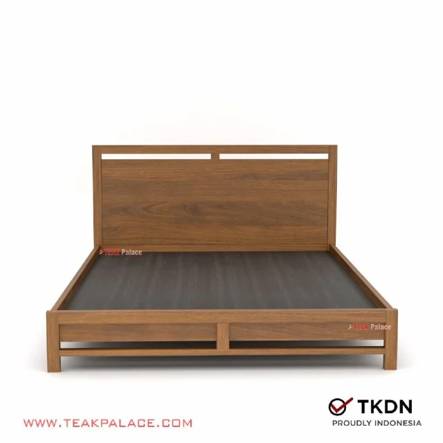 Dipan Minimalis Queen Size Kayu Jati Ernest 160 Dipan Minimalis Queen Size Kayu Jati Ernest 160