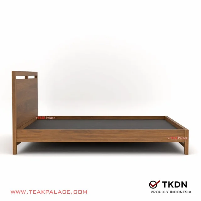 Dipan Minimalis Queen Size Kayu Jati Ernest 160 Dipan Minimalis Queen Size Kayu Jati Ernest 160