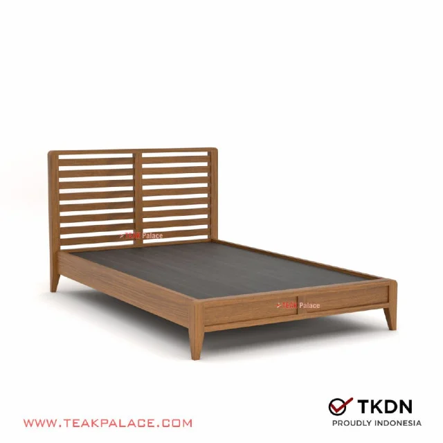 Dipan Single Kayu Jati Minimalis Seri Minimax 120