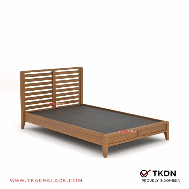 Dipan Single Kayu Jati Minimalis Seri Minimax 120