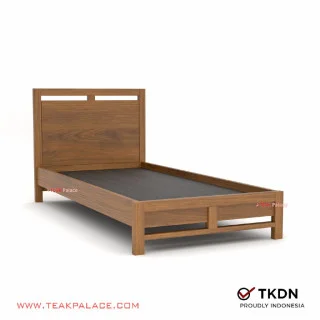 Tempat Tidur Anak Minimalis Single Jati Ernest 90