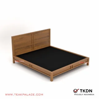 Tempat Tidur Minimalis Jati King Size Seri Edgar 180 Tempat Tidur Minimalis Jati King Size Seri Edgar 180