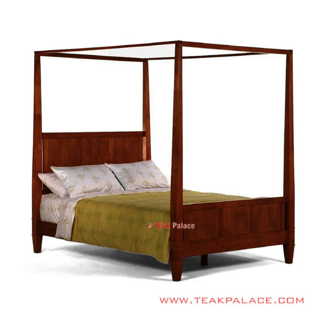 Tempat Tidur Kanopi Minimalis Modern Seri Gisel Tempat Tidur Kanopi Minimalis Modern Seri Gisel