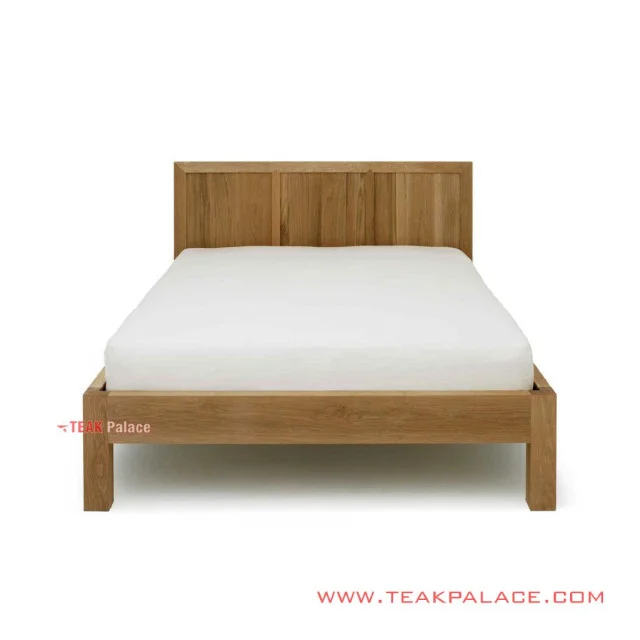 Tempat Tidur Minimalis Kayu Jati Seri Cirebon