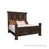 Tempat Tidur Kayu Jati Klasik Seri Karawang 180x200 cm Tempat Tidur Kayu Jati Klasik Seri Karawang 180x200 cm