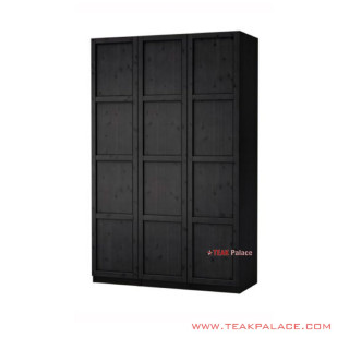 Lemari Pakaian 3 Pintu Hitam Seri Bekasi Lemari Pakaian 3 Pintu Hitam Seri Bekasi