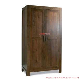 Lemari Pakaian Minimalis Jati 2 Pintu Seri Bogor Lemari Pakaian Minimalis Jati 2 Pintu Seri Bogor