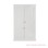 Lemari Putih Minimalis 2 Pintu Seri Solo