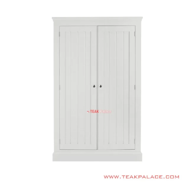 Lemari Putih Minimalis 2 Pintu Seri Solo