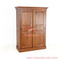 Lemari Kayu Jati 2 Pintu Sliding Minimalis Seri Robinson Lemari Kayu Jati 2 Pintu Sliding Minimalis Seri Robinson