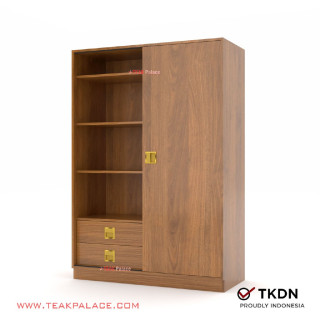 Lemari Pakaian Minimalis Pintu Geser Sliding 2 Pintu Seri Amerta Lemari Pakaian Minimalis Pintu Geser Sliding 2 Pintu Seri Amerta