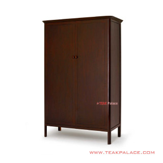 Lemari Pakaian Klasik Kayu Jati Seri Kendari