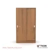Lemari Baju Anak Minimalis 2 Pintu Sliding Kayu Jati Seri Boka Laci Lemari Baju Anak Minimalis 2 Pintu Sliding Kayu Jati Seri Boka Laci