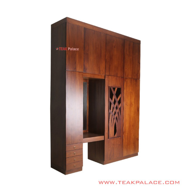 Gladiol Lemari Pakaian Cermin Minimalis