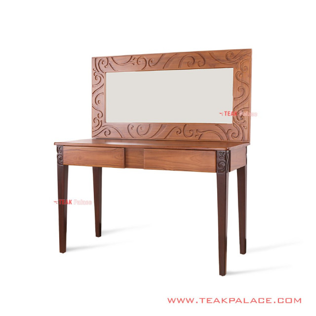 Set Meja Cermin Ukir Jati Minimalis Seri Palembang Set Meja Cermin Ukir Jati Minimalis Seri Palembang