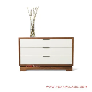 Buffet Jati Minimalis salak Brown Putih Altama Buffet Jati Minimalis salak Brown Putih Altama