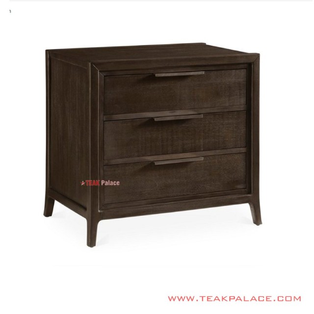 Meja Nakas Black Walnut Marsa Minimalis Jati Solid Meja Nakas Black Walnut Marsa Minimalis Jati Solid