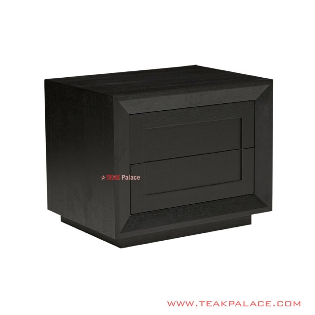 Nakas 2 Laci Hitam Tiara Minimalis Nakas 2 Laci Hitam Tiara Minimalis