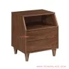 Nakas 2 Laci Minimalis Seri Nancy Salak Brown