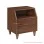 Nakas 2 Laci Minimalis Seri Nancy Salak Brown