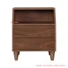 Nakas 2 Laci Minimalis Seri Nancy Salak Brown
