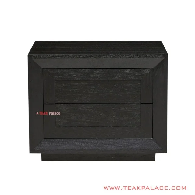 Nakas 2 Laci Hitam Tiara Minimalis