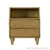 Meja Nancy Nakas Minimalis Golden Teak