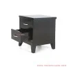 Nakas Jati Hitam 2 Drawer Visco Minimalis